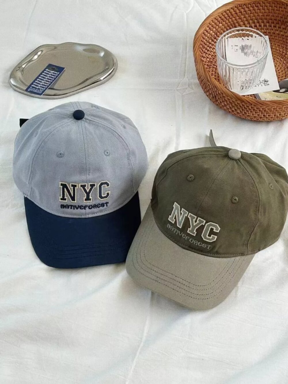 Letter Embroidered Baseball Cap - Picture 7 of 7